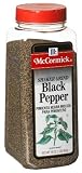 McCormick Black Pepper, Shaker Grind, 16-Ounce Units (Pack of 2)