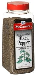 McCormick Black Pepper, Shaker Grind, 16-Ounce Units (Pack of 2)