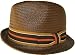 Christys 1773 Swine Straw Trilby Crease Top Fedora Snap Brim Pork Pie