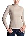 Roco Roca Women's Solid Color Turtleneck Long Sleeve Sweater