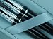 Cross 2012 Executive Style Limited Edition Dalton Tuxedo Pen and Pencil Set in Pristine Cross Gift B