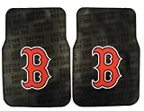 Boston Red Sox - NEW B LOGO - MLB Front Rubber Car Truck SUV Floor Mats