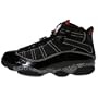 MENS NIKE JORDAN 6 RINGS HOF (371497 031) (8 M, Black / Varsity Red / Metallic Gold)