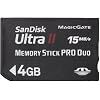 SanDisk UltraII メモリースティックPRO Duo 4GB 転送速度15MB/Sec SDMSPDH-004G-J61