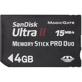 SanDisk UltraII �������[�X�e�B�b�NPRO Duo �]�����x15MB/Sec SDMSPDH-J61�V���[�Y