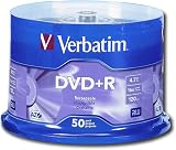 Verbatim 16X Silver Thermal Lacquer DVD+R 4.7GB (50 Pack Cake Box)