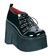 *KERA-15,4 3/4", Pat D-Ring Lace-up P/F Shoe