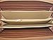 Women's Single Zip Around PVC Leather Wristlet Clutch Organizer Wallet