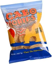Cabo Chips Natural Gourmet Corn Tortilla Chips, 2-Ounce Bags (Pack of 24)
