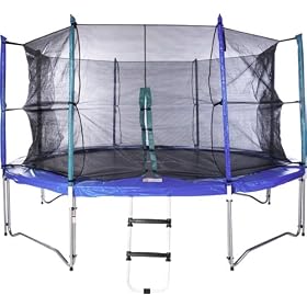 Duplay Adibok 14ft Trampoline WITH SAFETY with Safety Enclosure at the reviews site
