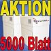 5000 Blatt Druck- und Kopierpapier A4 - 80 gramm
