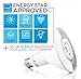 Hyperikon PAR38 LED Bulb, 14W (100W equivalent), 1220lm, 3000K (Soft White Glow), CRI 90+, Flood Light, Medium Base (E26), Dimmable, Energy Star