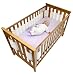 Cot Wrap Safe Dreams 4-Sided Cot Wrap (White)