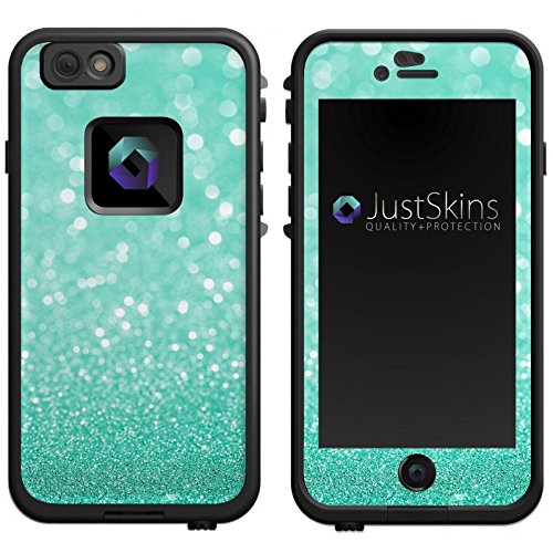 Turquoise Gradient Glitter Skin Decal for iPhone 6 Lifeproof Case Design (Case not included)