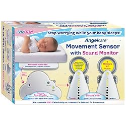 B&eacute;b&eacute;Sounds Angelcare Movement Sensor w. Sound Monitor w. Two Parents' Units