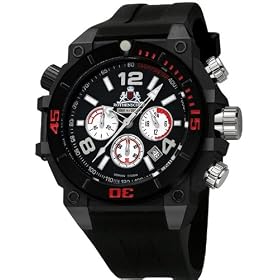 Rothenschild 100 ATM RS-1111-IB-S-PU Chronographe pour Hommes 1000m