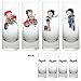 New Officially Licensed Biker Betty Boop Tall Shot Glass Set