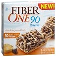 BUY : Fiber One 90 Calorie Chewy Bars, Chocolate Peanut Butter, 5-Count Boxes (Pack of 6)