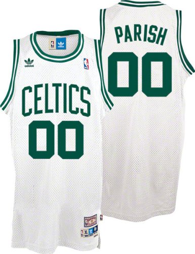 Robert Parish Jersey: adidas White Throwback Swingman #00 Boston Celtics Jersey