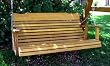 4' Cedar Porch Swing, Amish Crafted