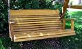 4' Cedar Porch Swing, Amish Crafted