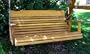 4' Cedar Porch Swing, Amish Crafted
