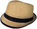 Linen Fedora Low Profile Lightweight Rex Style Trilby Short Brim Spring Summer Beach Golf Hat