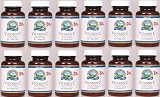 VITAMIN C, TIME RELEASE, Vitamin Supplement, 1000 mg, 4 Kids Too! Kosher (Pack of 12) 60 Tabs each