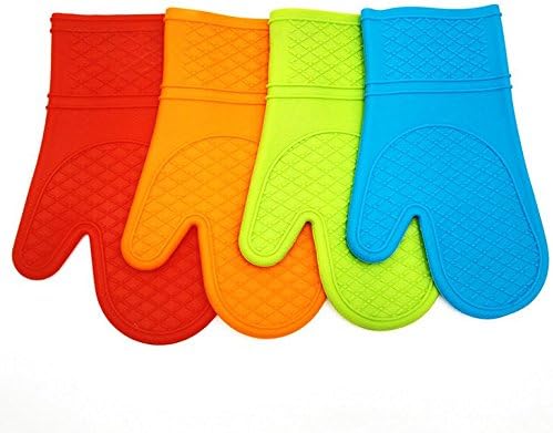 Legend Silicone Kitchen Cooking Mitt, 1 Pair (red)