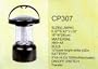 decorative Black Solar Powered Camping Lantern for amping Light, Hiking Light, Night Light + Car Charger