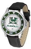 Hawaii Warriors UH NCAA Mens Leather Wrist Watch