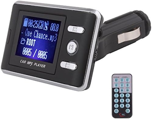 Three Pine 1.5" LCD Display Car Kit MP3 Player FM Transmitter Modulator w/ Remote Control Support TF/SD/MMC/USB FM18A