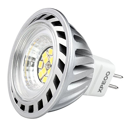 XpeooÂ® High Quality SMD Energy Saving Gu5.3 Mr16 Led Light Lamp Bulb Spot Recessed Flood Lighting Replace 50w Halogen Non-dimmable Cool/warm White Standard Base Socket 6w 12v (Warm White)