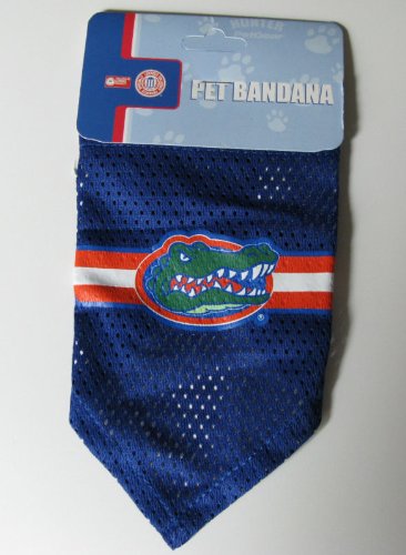 Florida University Gators Pet Dog Football Jersey Bandana S/M