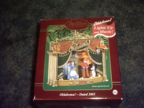 Oklahoma Musical Christmas Ornament 2003