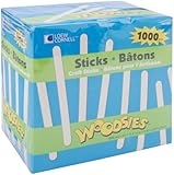 Loew Cornell 1021254 Woodsies Craft Sticks, 1000-Piece