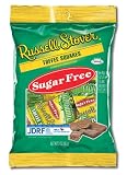Russell Stover Sugar Free Toffee Squares, 3-Ounce Peg Bags (Pack of 10)