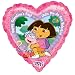 Dora the Explorer Valentine's Day 18" Mylar Balloon