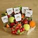 Gourmet Food : Fruit and Nut Collection Gourmet Foods Gift Basket