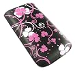Emartbuy � Nokia Pureview 808 Rosa Clover Premium Pu Custodia In Pelle / Case / Custodia / Holder (Taglia Xxl) Con Meccanismo Di Pull Tab E Lcd Screen Protector