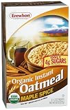 Review Erewhon  / Erewhon Organic Instant Oatmeal Maple Spice Hot Cereal, 9.6-Ounce Boxes (Pack of 6)