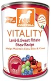 Dogswell Vitality for Dogs, Lamb & Sweet Potato Stew Recipe, 13-Ounce Cans (Pack of 12)