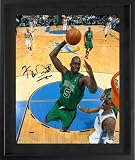 Kevin Garnett Autographed Boston Celtics Elevate 16x20 Photograph - Framed (UDA)