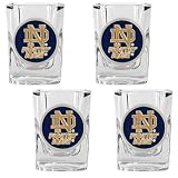 NCAA Notre Dame Fighting Irish Four Piece Square Shot Glass Set