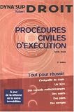 Procédures civiles d\'exécution