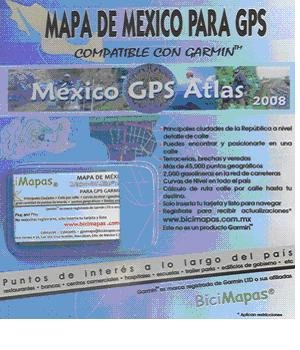 Cover image : Mexico GPS Atlas 2009 (Mapa de Mexico Para GPS: Compatible Con Garmin)