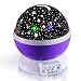 WEDNA Rotating Galaxy Night Light, Romantic Cosmos Star Moon Sky Projector, Bedside Lamp, Rotation Light, Night Sky Projector for Babies and Kids Bedroom (Purple) RS.2305.00
