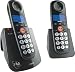 Philips XL3402B 2 Handset Cordless Phone with Simple Big Button Operation