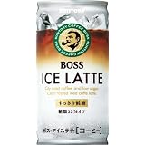 サントリー コーヒーボス アイスラテ-すっきり低糖- 190g×30本