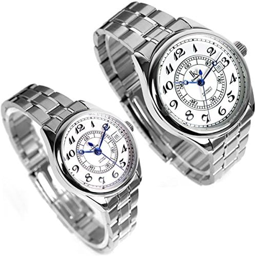 Searchingmi Fashion IK Coloring 98238GW Couple Pair Watch Black